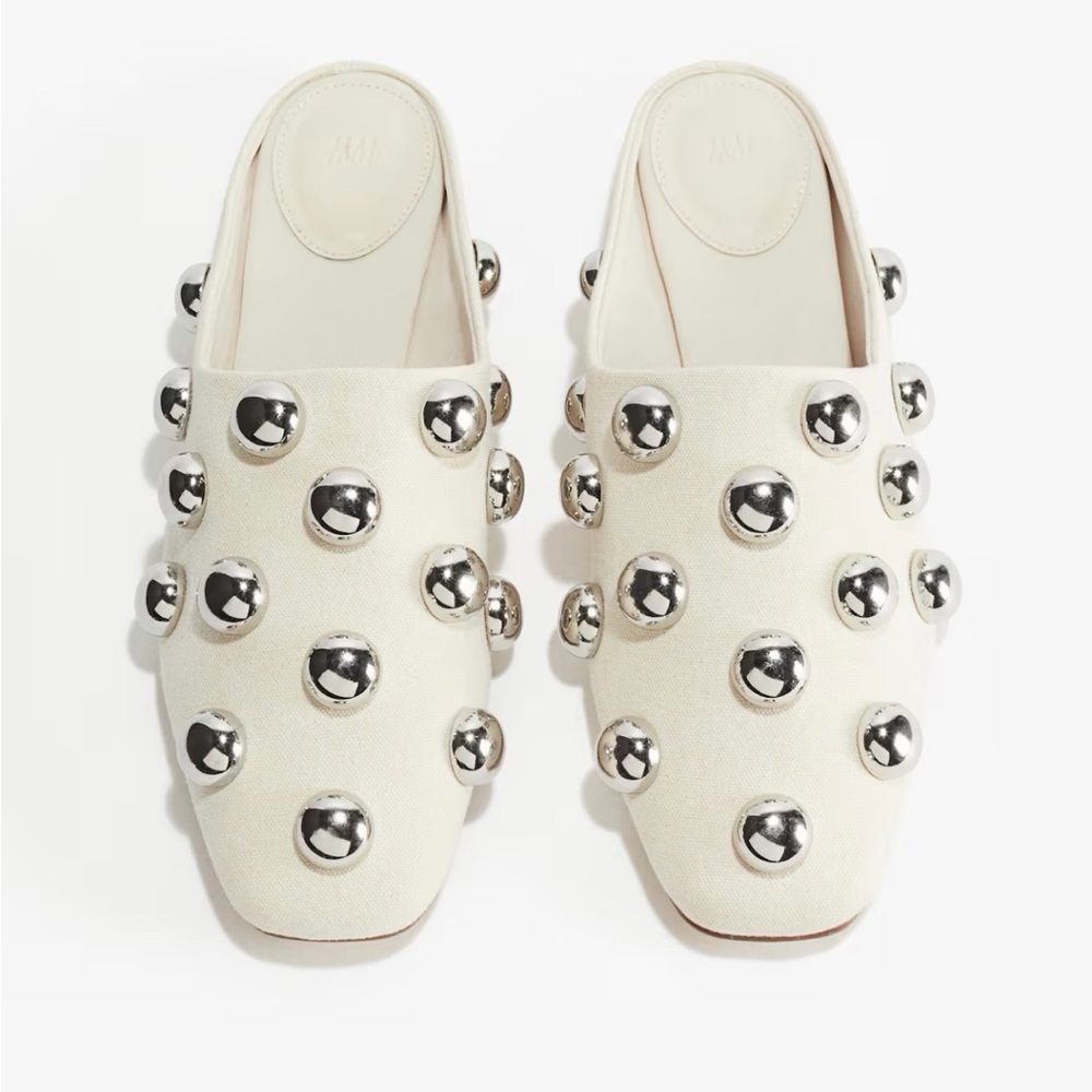 H&M Embellished Mule